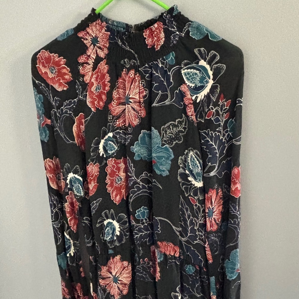 Astr the label flower printed romper medium